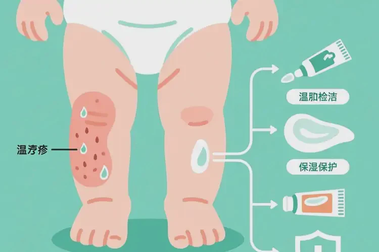 嬰幼兒小腿經(jīng)常起濕疹可以治好嗎(圖1)