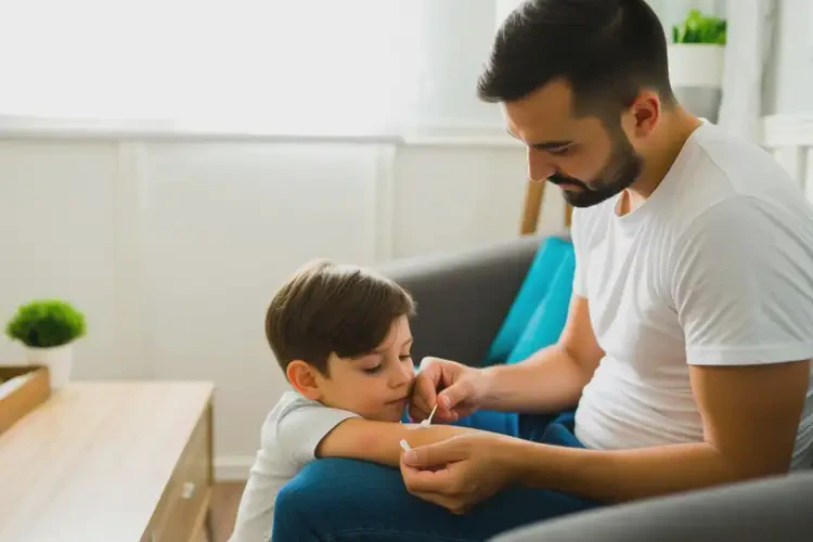 孩子身上長濕疹可以治好嗎(圖3)