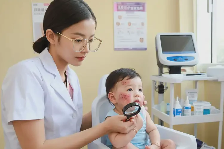 婴幼儿脸上容易起湿疹可不可以根治(图2)