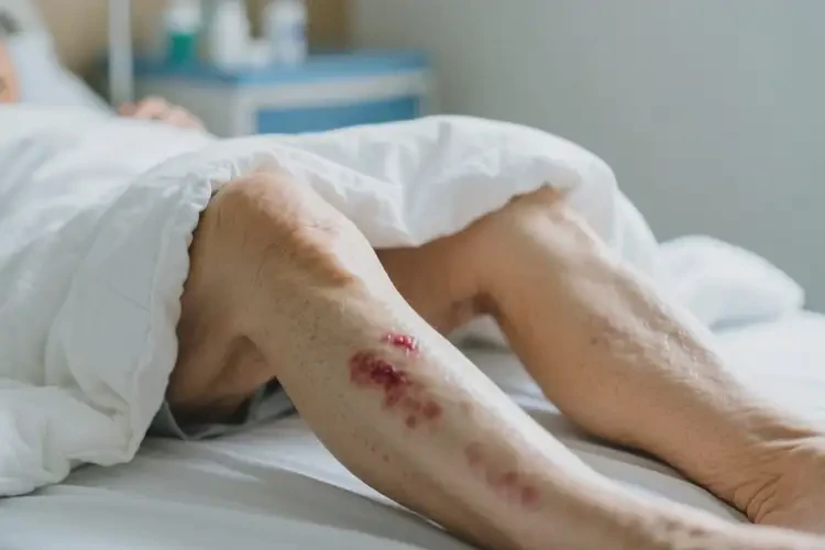 老人大腿上有濕疹可以治好嗎(圖3)