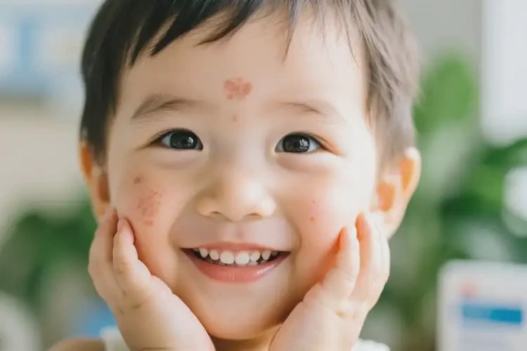 兒童臉上偶爾長濕疹可以治好嗎(圖4)