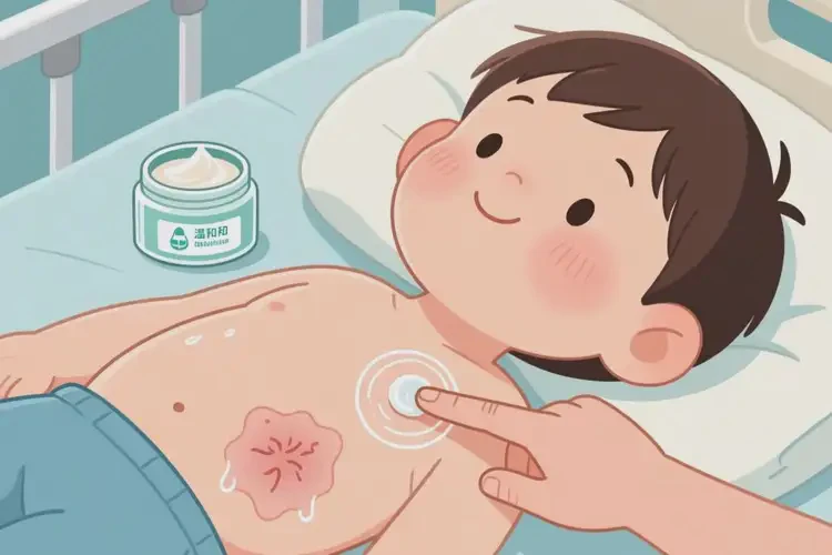 孩子肚子出濕疹可不可以根治(圖2)