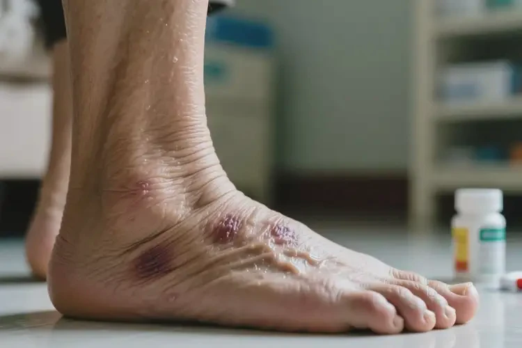 老年人腳上偶爾長濕疹可不可以根治(圖2)