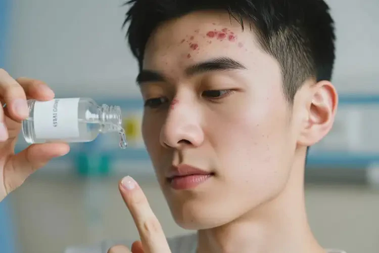 青年人脸上有湿疹可不可以根治(图2)