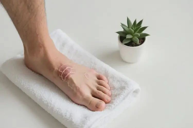 男人腳上起濕疹可不可以根治(圖2)