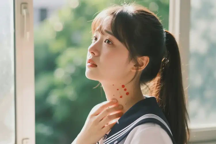 大學(xué)生脖子上有濕疹可不可以根治(圖3)