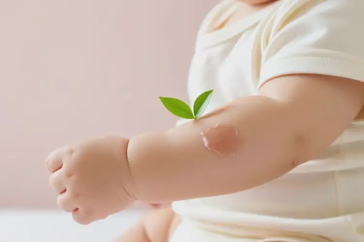 嬰兒手臂上偶爾起濕疹可以治好嗎(圖2)