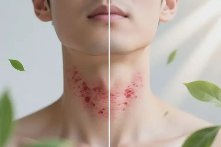 男人脖子經(jīng)常長濕疹可不可以根治(圖3)