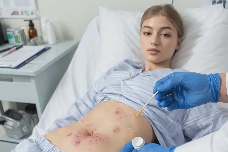 女生肚子上偶爾起濕疹可不可以根治(圖3)