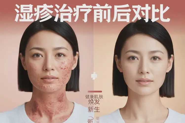 女性脖子偶爾長濕疹可以治好嗎(圖2)