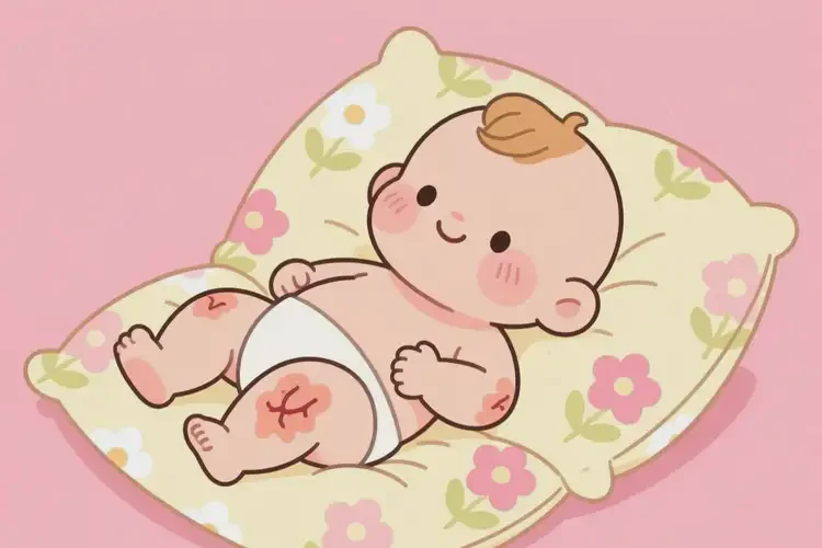 新生儿大腿长湿疹可不可以根治(图1)