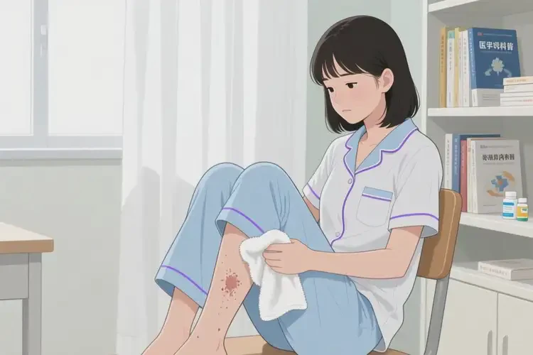 大學(xué)生大腿有濕疹可不可以根治(圖1)