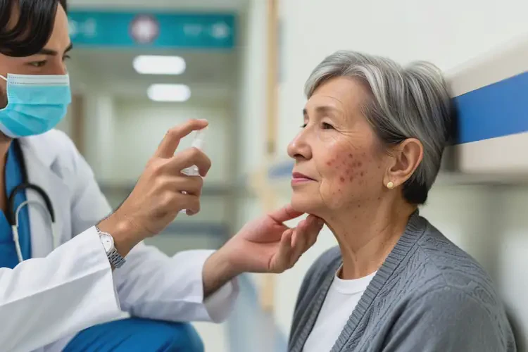 老年人面部容易起湿疹可不可以根治(图2)