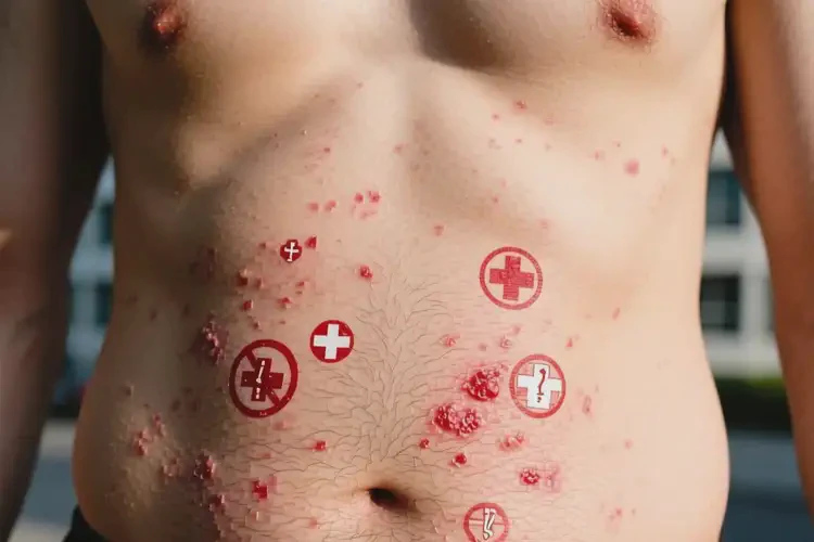 男人肚子上經常起濕疹可不可以根治(圖4)