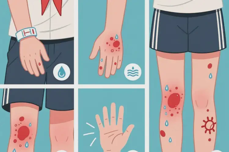 中學(xué)生四肢出現(xiàn)濕疹可不可以根治(圖3)