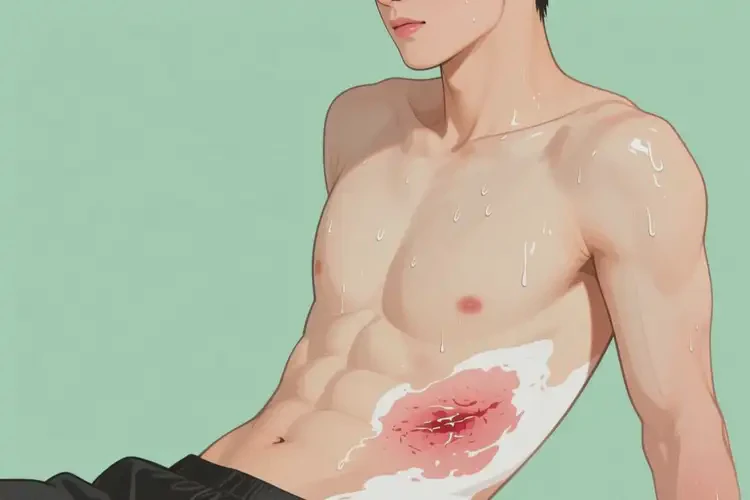 青年人肚子上出現(xiàn)濕疹可不可以根治(圖1)