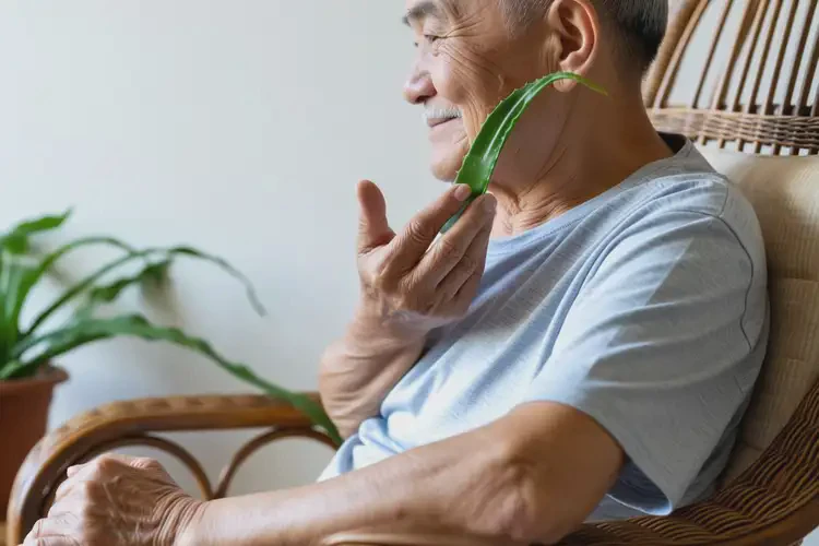 高齡老人臉上經(jīng)常起濕疹可不可以根治(圖2)