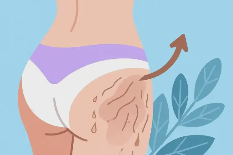 女性屁股上經(jīng)常起濕疹可不可以根治(圖1)