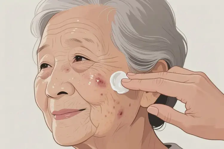 老年人面部出现湿疹可不可以根治(图4)