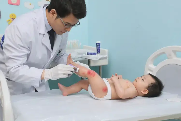 嬰幼兒大腿上長濕疹可以治好嗎(圖3)