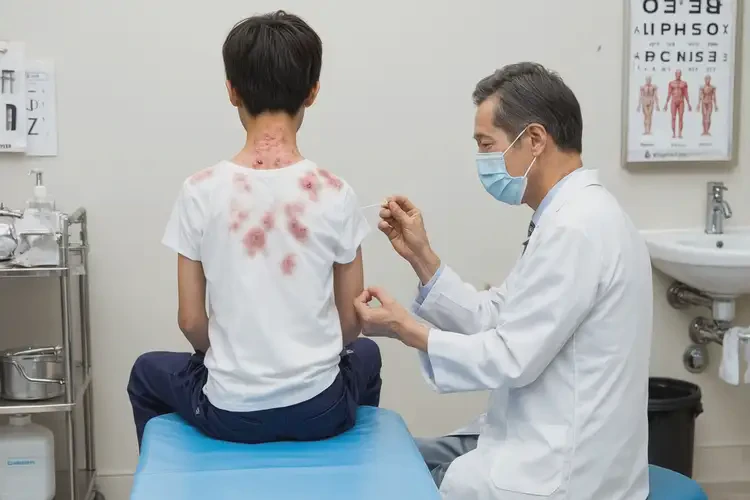 中学生屁股偶尔长湿疹可不可以根治(图3)