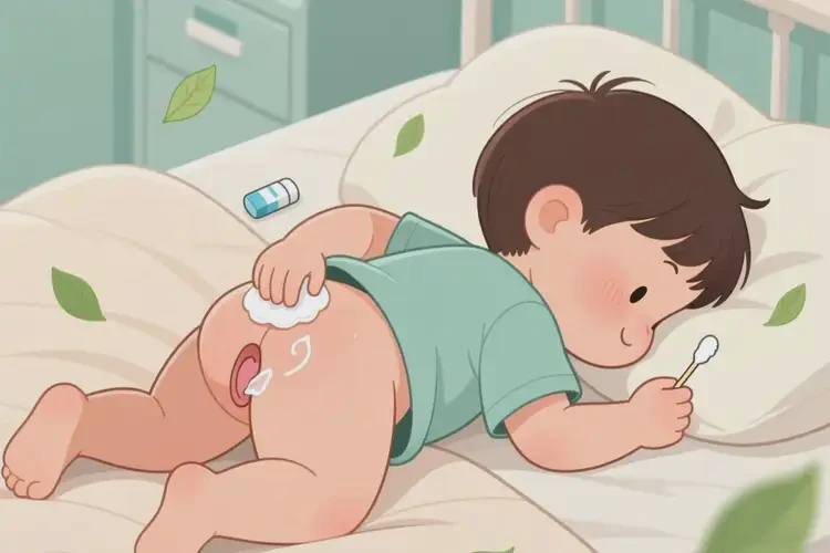 小孩肛周出現(xiàn)濕疹可以治好嗎(圖3)