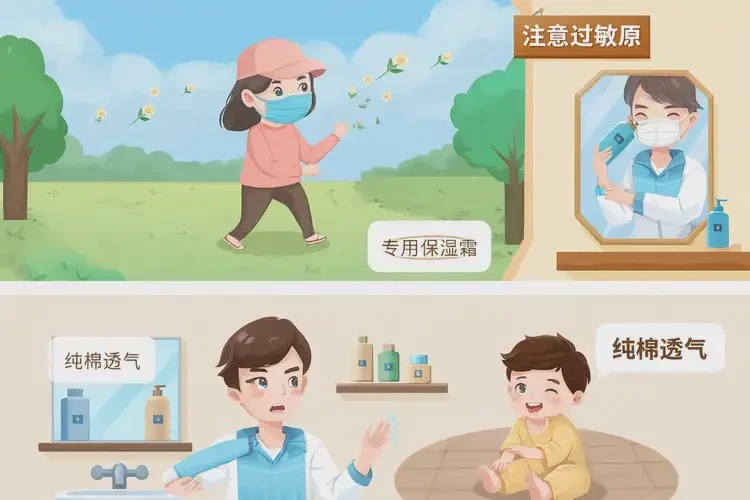 女性肚子上偶爾起濕疹可以治好嗎(圖3)