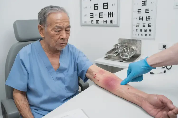 老年人身上偶尔长湿疹可不可以根治(图4)