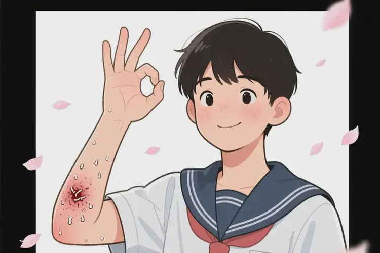 大學(xué)生手臂上容易長濕疹可不可以根治(圖1)