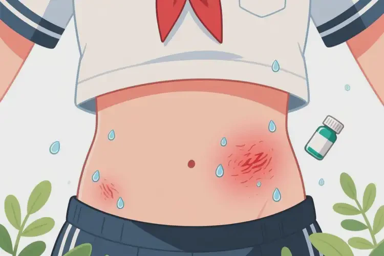 中学生肚子上经常起湿疹可不可以根治(图3)