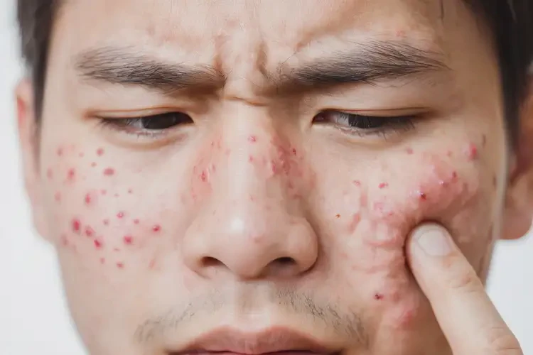 青年人面部經(jīng)常長濕疹可不可以根治(圖4)