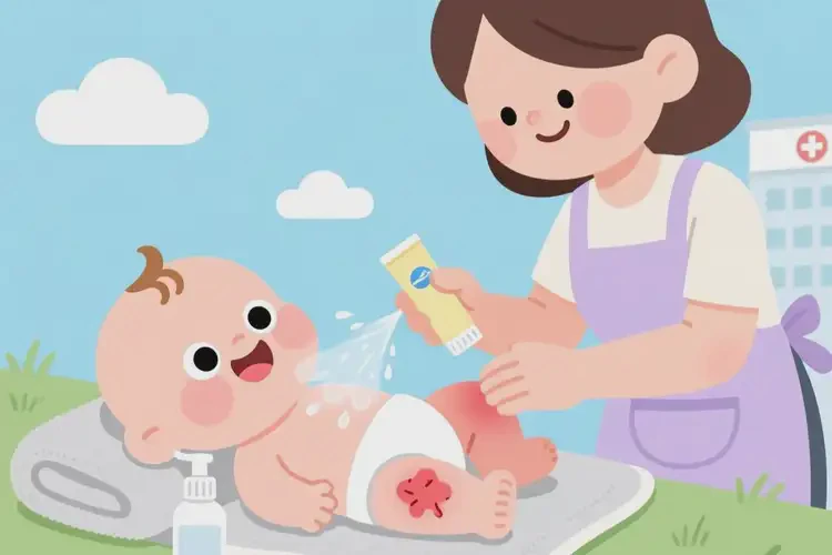 寶寶大腿有濕疹可以治好嗎(圖3)