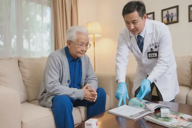 高齡老人四肢起濕疹可不可以根治(圖1)