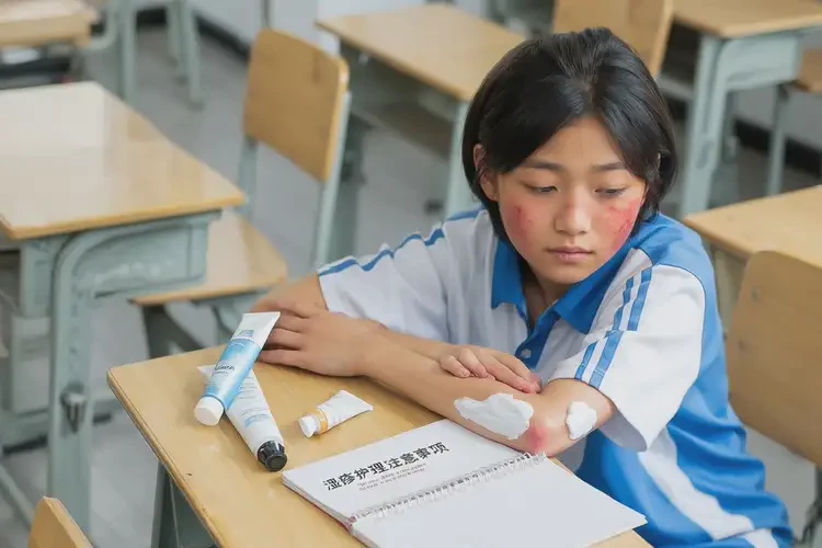 中學生手臂上有濕疹可不可以根治(圖3)