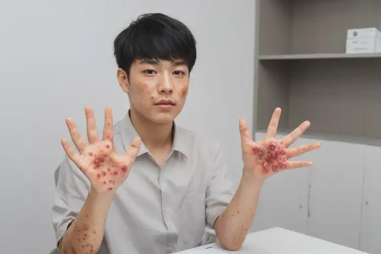 青年人手上经常长湿疹可不可以根治(图4)