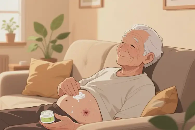 高齡老人肚子上經(jīng)常長濕疹可不可以根治(圖4)