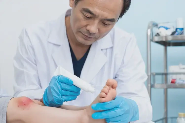 孩子小腿上起濕疹可以治好嗎(圖3)