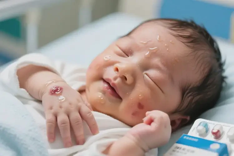 新生兒手上容易起濕疹可不可以根治(圖2)