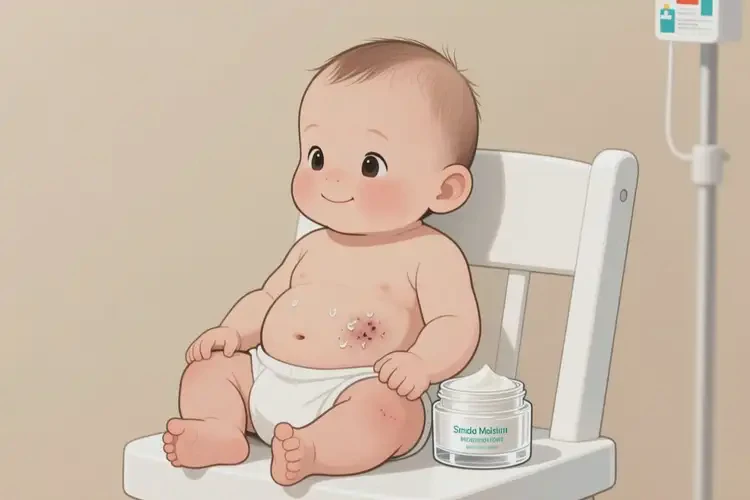嬰幼兒肚子偶爾長(zhǎng)濕疹可以治好嗎(圖1)