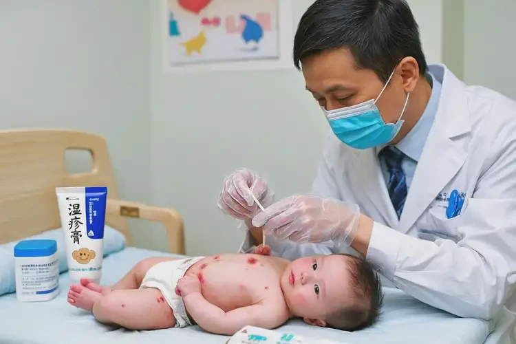 寶寶身上偶爾起濕疹可以治好嗎(圖3)