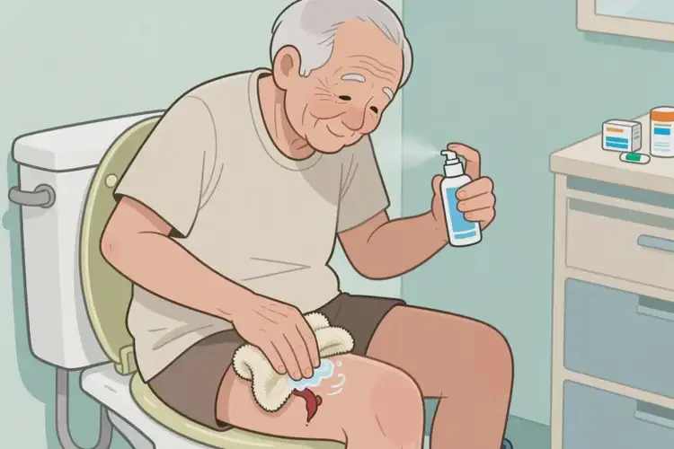 老人肛周偶爾長濕疹可以治好嗎(圖1)