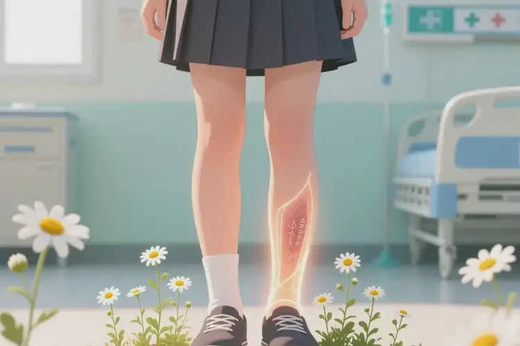 中学生小腿上起湿疹可不可以根治(图1)