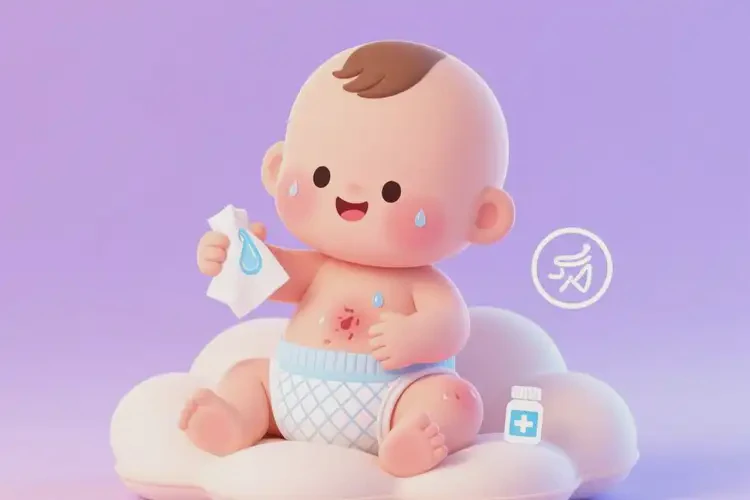 新生兒屁股上經(jīng)常長(zhǎng)濕疹可不可以根治(圖1)