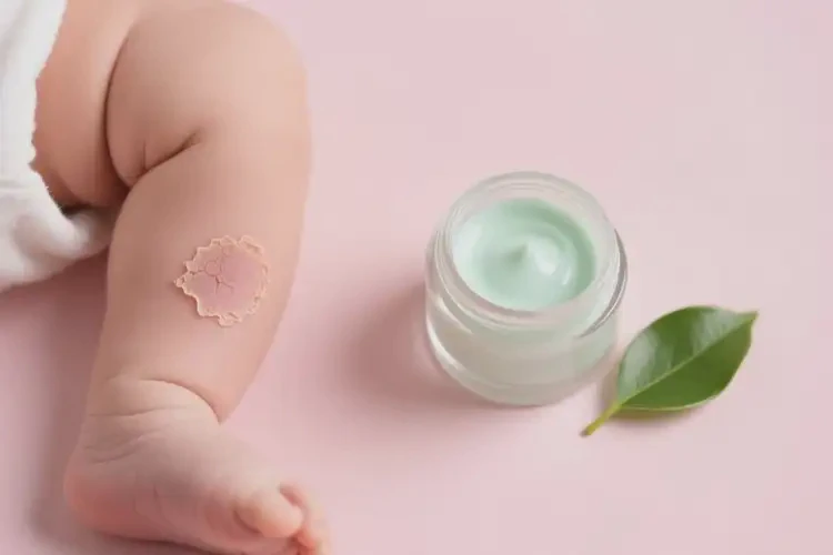 新生兒肚子上出濕疹可不可以根治(圖1)