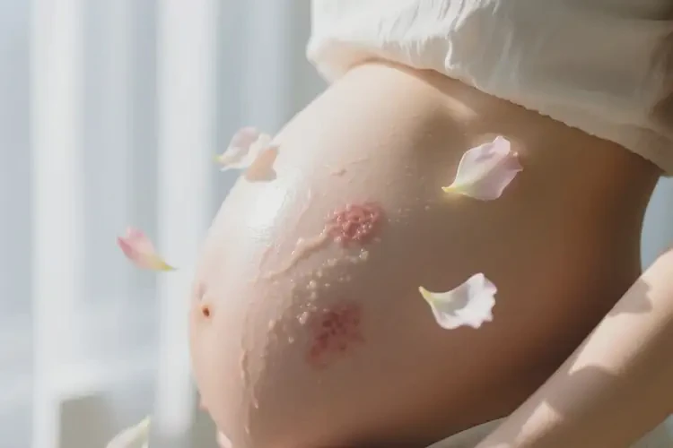 孕婦肚子上長(zhǎng)濕疹可不可以根治(圖1)