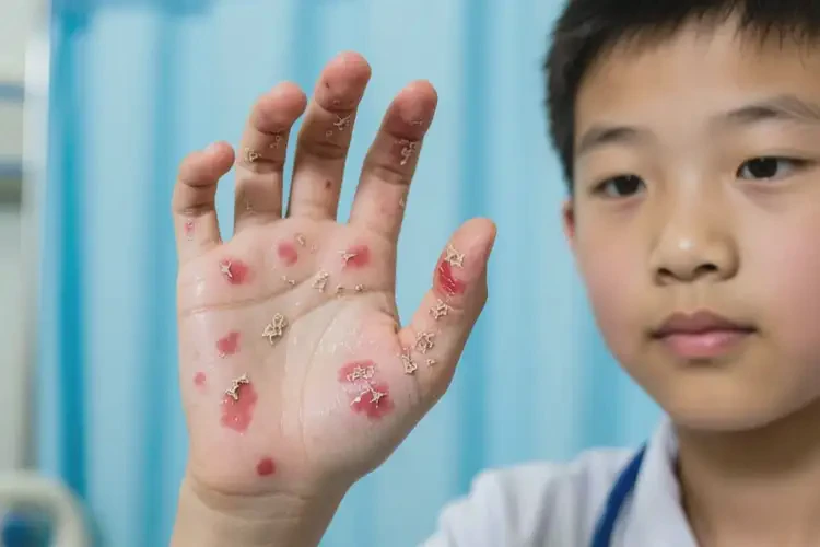 中學(xué)生手上容易起濕疹可不可以根治(圖1)