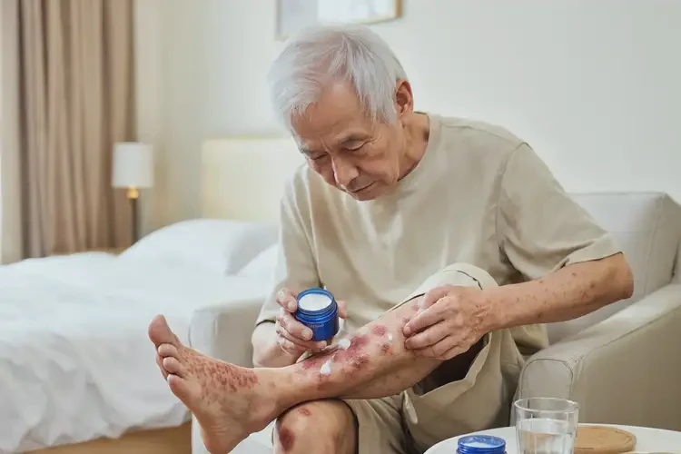 老年人小腿上偶爾起濕疹可以治好嗎(圖3)