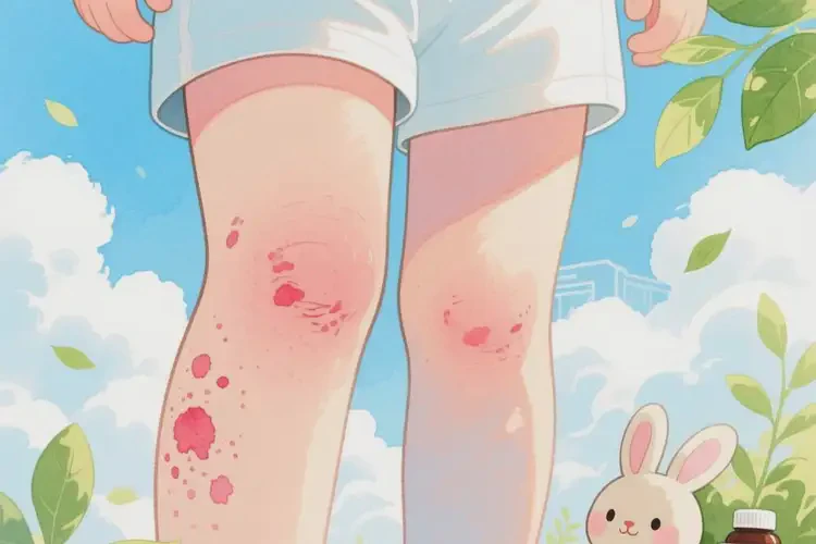 少兒大腿出現(xiàn)濕疹可以治好嗎(圖4)