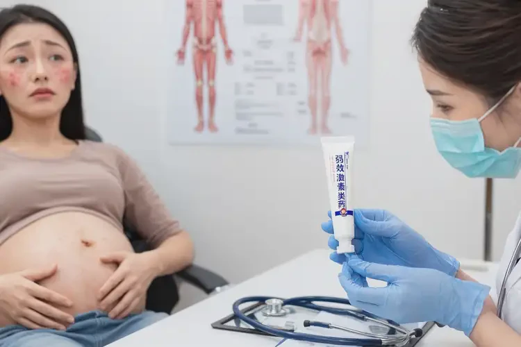 孕婦面部出濕疹可以治好嗎(圖4)