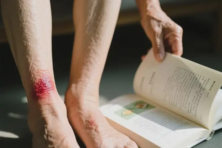 老年人小腿出湿疹可不可以根治(图1)